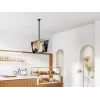 Deckenhalterung Dual Rücken-an-Rücken für 43 Zoll–86 Zoll Bildschirme EQUIP, Neigung -20–5°, Schwenkbereich ±180°, VESA 200x200–600x400, max. Belastung 100 kg, schwarz