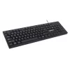 Manhattan Tastatur USB Kabelgebunden, Schwarz, Tasten in voller Größe, Kabel 1,5 m, USB-A-Anschluss, Plug and Play, Drei Jahre Garantie