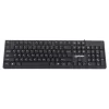 Manhattan Tastatur USB Kabelgebunden, Schwarz, Tasten in voller Größe, Kabel 1,5 m, USB-A-Anschluss, Plug and Play, Drei Jahre Garantie