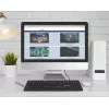 Manhattan Tastatur USB Kabelgebunden, Schwarz, Tasten in voller Größe, Kabel 1,5 m, USB-A-Anschluss, Plug and Play, Drei Jahre Garantie
