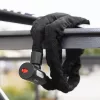 Hama 00178138 Fahrradschloss Schwarz 1200 mm Kettenschloss