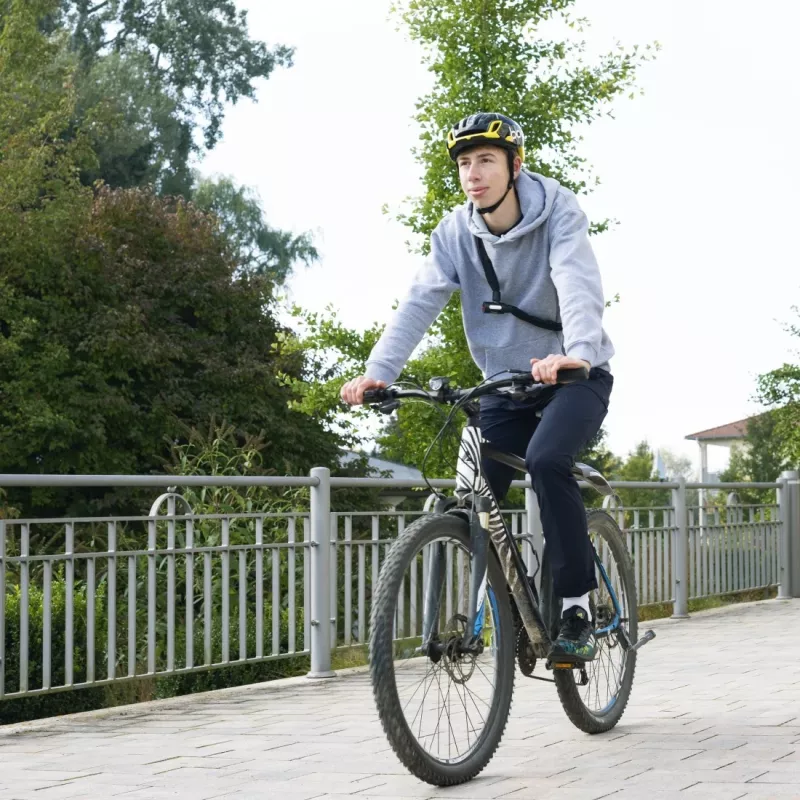 Hama 00178138 Fahrradschloss Schwarz 1200 mm Kettenschloss