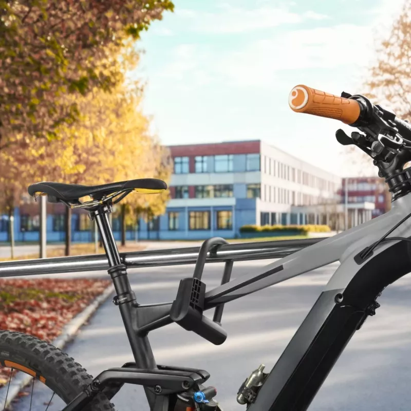 Hama 00178139 Fahrradschloss Schwarz 210 mm Bügelschloss