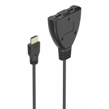 Hama 4K HDMI 2x1 Umschalter, 2x HDMI-Buchse - 1x HDMI-Stecker