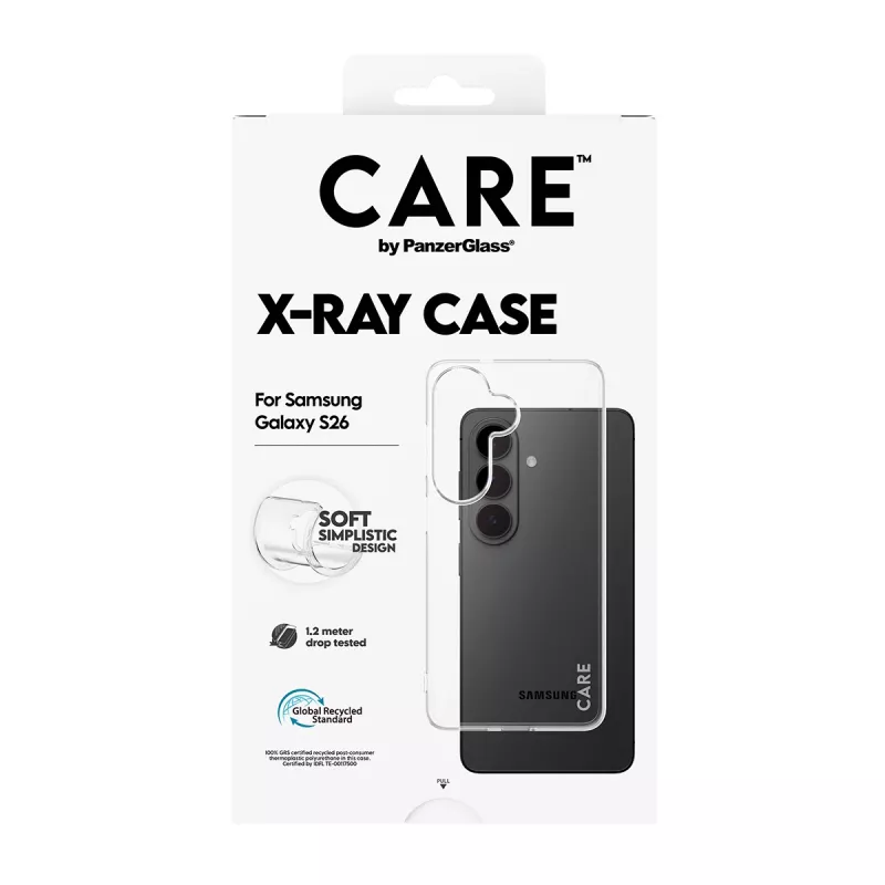 Schutzhülle PanzerGlass CARE X-Ray für Samsung Galaxy S26 (CR78132)