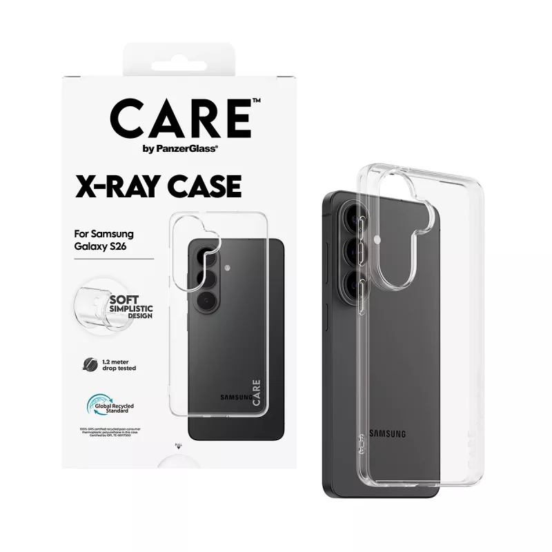 Schutzhülle PanzerGlass CARE X-Ray für Samsung Galaxy S26 (CR78132)