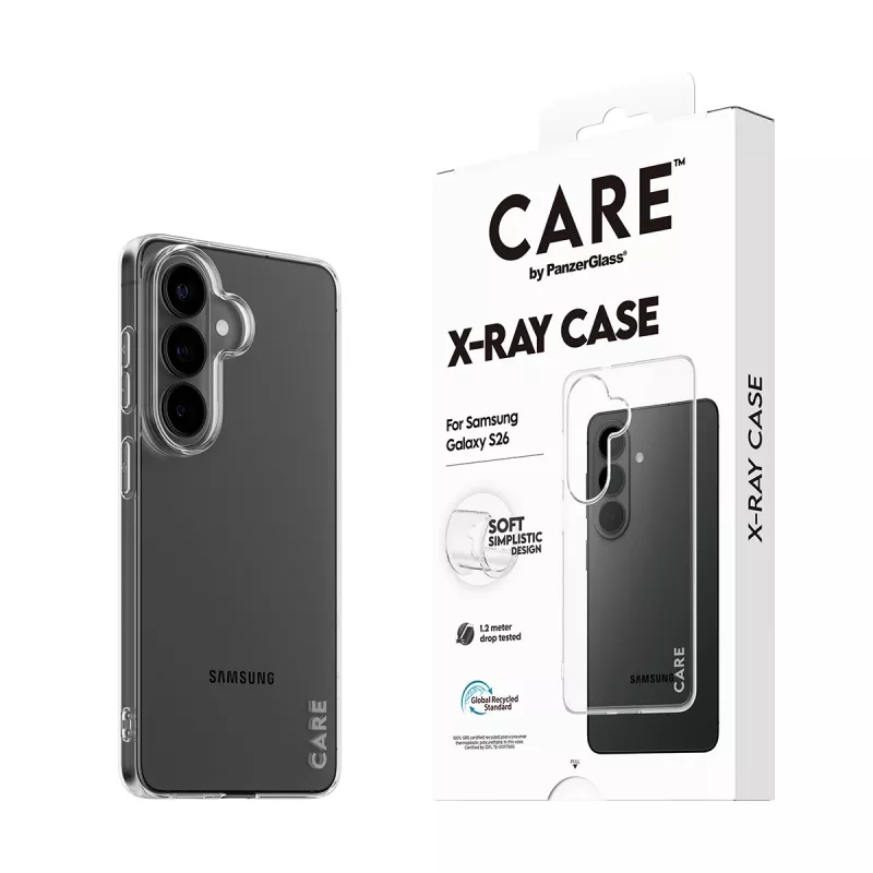 Schutzhülle PanzerGlass CARE X-Ray für Samsung Galaxy S26 (CR78132)