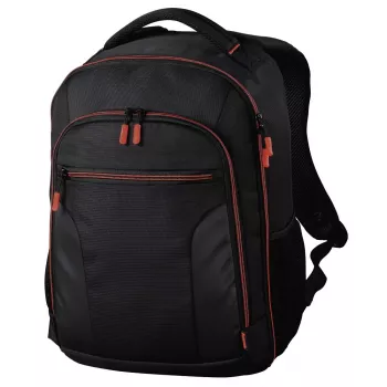 Hama Miami Rucksack-Tasche Schwarz, Rot