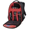 Hama Miami Rucksack-Tasche Schwarz, Rot