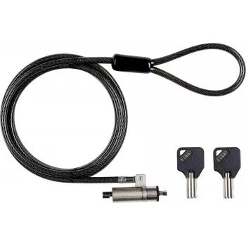 eSTUFF GLB220301 Kabelschloss Schwarz 1,8 m