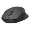 Logitech Maus M330 SILENT PLUS — RF Wireless, rechtshändig, 1000 DPI, 3 Tasten, Scrollrad, schwarz, batteriebetrieben