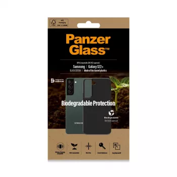 Cover PanzerGlass Samsung Galaxy S22 Plus Schwarz Biologisch abbaubar
