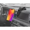 Manhattan Universal Auto-Armaturenbrett-Halterung mit magnetischem Telefonhalter für Smartphones, horizontale oder vertikale Nutzung, Schwarz, drei Jahre Garantie