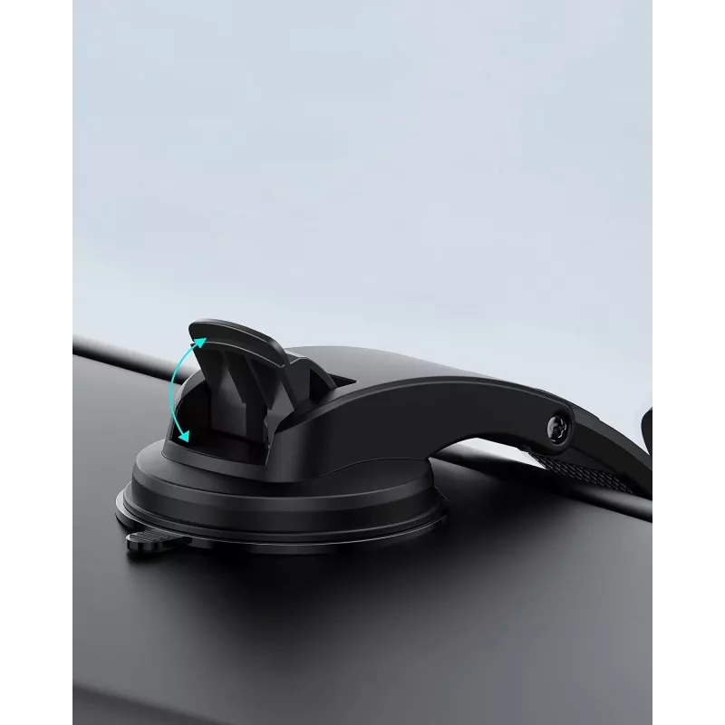 Manhattan Universal Auto-Armaturenbrett-Halterung mit magnetischem Telefonhalter für Smartphones, horizontale oder vertikale Nutzung, Schwarz, drei Jahre Garantie