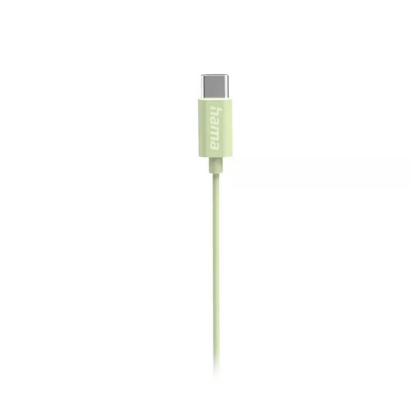 Hama Curly Headset Kabelgebunden In-Ear Anrufe/Musik USB Typ-C Hellgrün