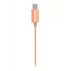Hama Curly Headset Kabelgebunden In-Ear Anrufe/Musik USB Typ-C Orange