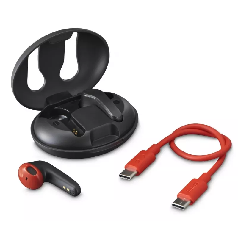 Hama Spirit Unchained Headset True Wireless Stereo (TWS) In-ear Anrufe/Musik Bluetooth Schwarz