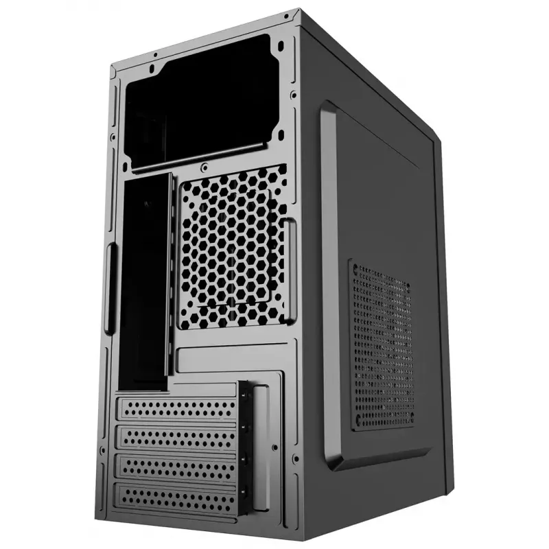 Computergehäuse Gembird CCC-FC-K170, mATX, schwarz
