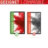 Displex Tablet Glass (9H) für Samsung Galaxy Tab A8, Eco Montagerahmen, unzerbrechlich, ultradünn, unsichtbar