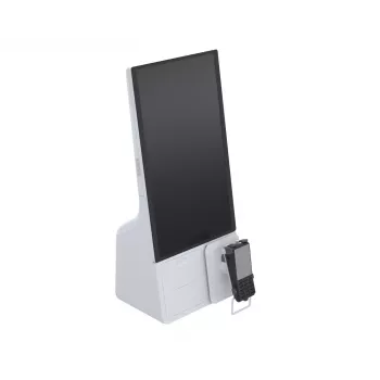 Ergonomic Solutions SpacePole Kiosk Payment Frontplatte (DuraTilt) für Samsung 24 inch Kiosk