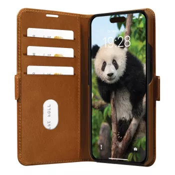 dbramante1928 Copenhagen - iPhone 17e/16e/15/14/13 - Tan, Folio, Apple, iPhone 17e/16e/15/14/13, Braun