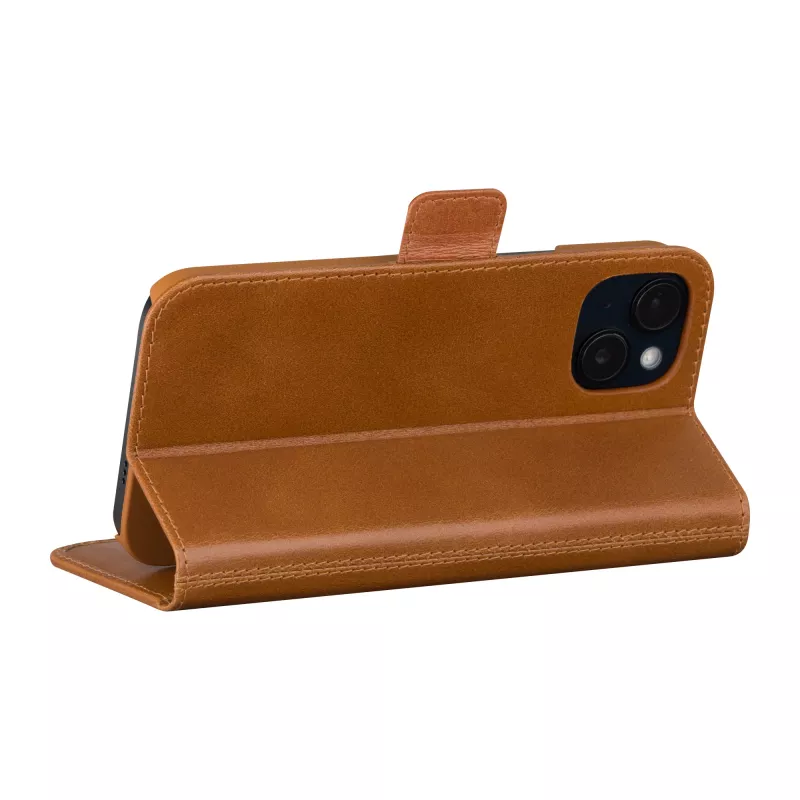 dbramante1928 Copenhagen - iPhone 17e/16e/15/14/13 - Tan, Folio, Apple, iPhone 17e/16e/15/14/13, Braun