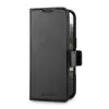 dbramante1928 Flip Case für iPhone 17 (6,7 Zoll) Oslo Pro MS – 17 cm Bildschirm, schwarz, 3 Kartenfächer