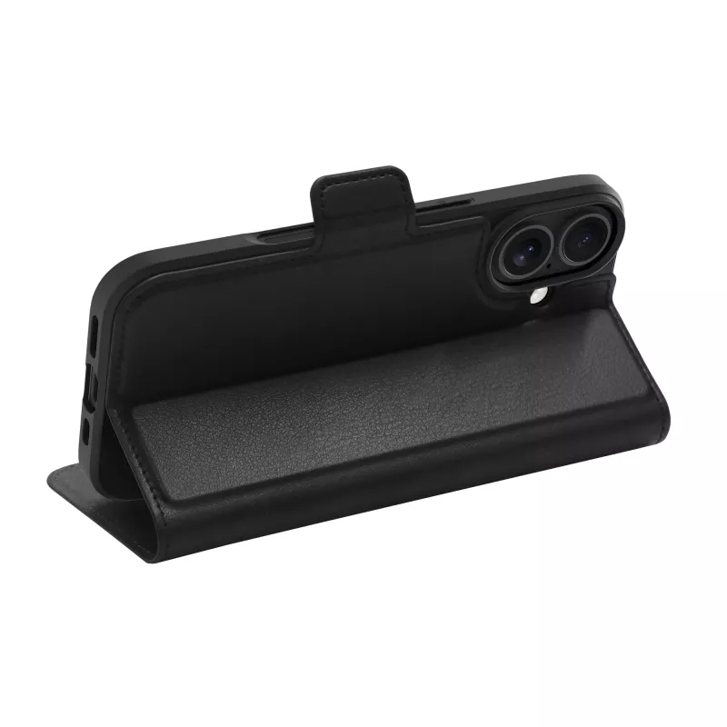 dbramante1928 Flip Case für iPhone 17 (6,7 Zoll) Oslo Pro MS – 17 cm Bildschirm, schwarz, 3 Kartenfächer