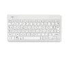 R-Go Tools Ergonomische Tastatur R-Go Compact Break, kompakte Tastatur mit Pausensoftware, AZERTY (FR), Bluetooth, weiß