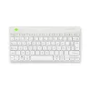 R-Go Tools Ergonomische Tastatur R-Go Compact Break, kompakte Tastatur mit Pausensoftware, AZERTY (FR), Bluetooth, weiß