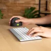 R-Go Tools Ergonomische Tastatur R-Go Compact Break, kompakte Tastatur mit Pausensoftware, AZERTY (FR), Bluetooth, weiß