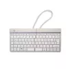R-Go Tools Ergonomische Tastatur R-Go Split Break mit Pausensoftware, ergonomische geteilte Tastatur, AZERTY (FR), Bluetooth, weiß