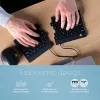 R-Go Tools Ergonomische Tastatur R-Go Split Break mit Pausensoftware, ergonomische geteilte Tastatur, AZERTY (FR), Bluetooth, schwarz
