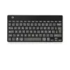 R-Go Tools Ergonomische Tastatur R-Go Compact Break, kompakte Tastatur mit Pausensoftware, AZERTY (BE), Bluetooth, Schwarz