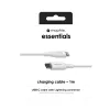 mophie essentials Lightning auf USB-C | Ladekabel (1M) Weiß