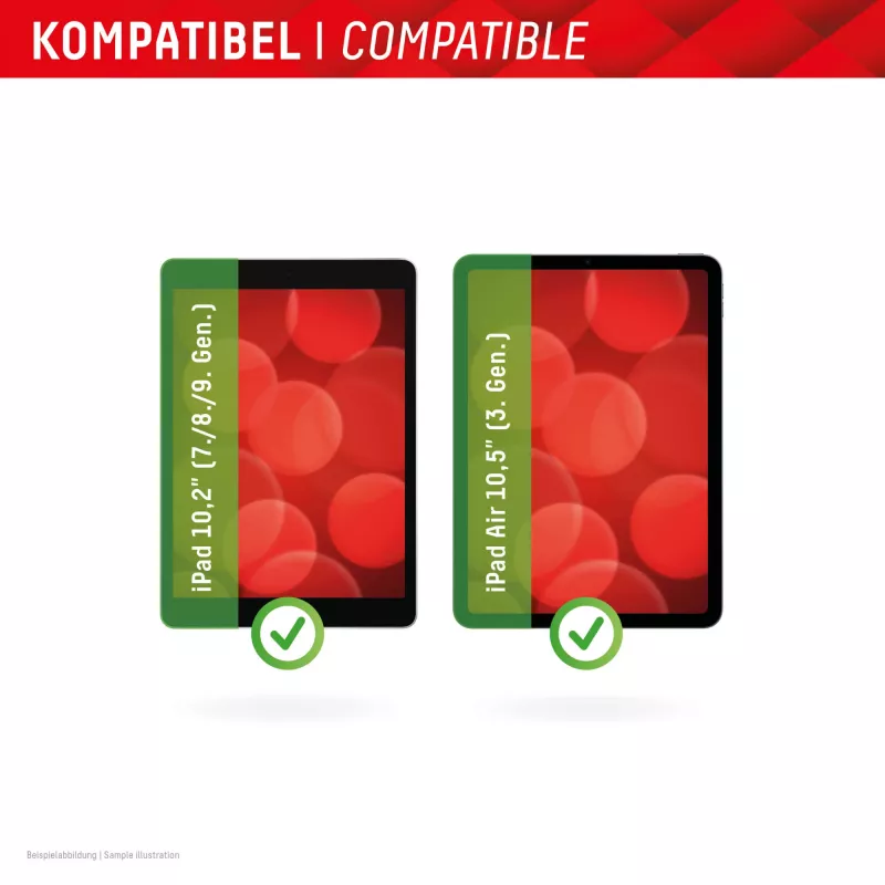 Papierähnlicher Displayschutz Displex TABLET PAPERSENSE für iPad 7./8./9. Gen. und iPad Air 3, matt 26,7 cm (10,5 inch), 3H, wieder ablösbar