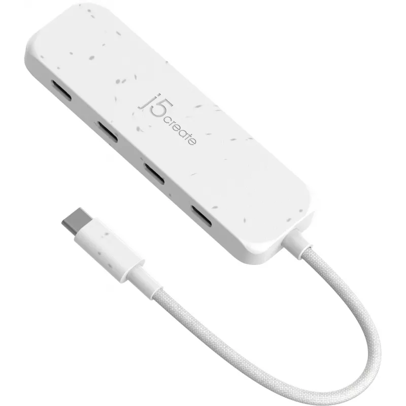 j5create Eco-Friendly USB-C to 4-Port Type-C Gen 2 Hub
