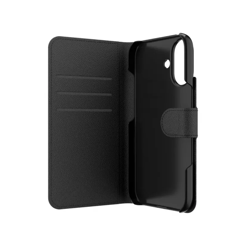 IFROGZ IF Defence Case Folio Apple iPhone 16 Schwarz INTL, Folio, Apple, iPhone 16, 15,5 cm (6,1 Zoll), Schwarz