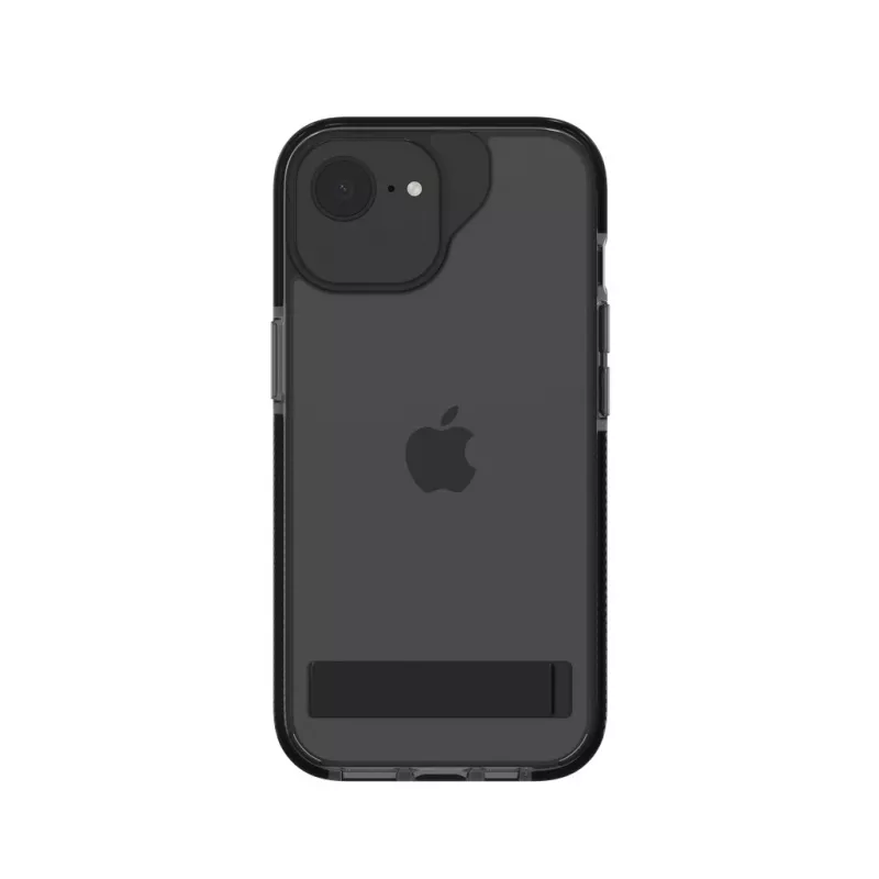 ZAGG Santa Cruz Kickstand-Hülle iPhone 17e/16e/15/14/13 Schwarz