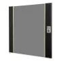 Glastür für 19 Zoll 12U wandmontiertes Gehäuse DIGITUS Unique-Serie — Glas und Metall, schwarz