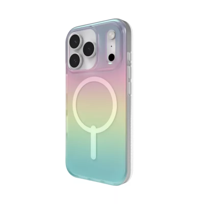 ZAGG Milan Snap Hülle für Apple iPhone 17 Pro Iridescent, Cover, Apple, iPhone 17 Pro, 16 cm (6,3 inch), Mehrfarbig