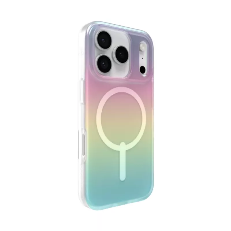 ZAGG Milan Snap Hülle für Apple iPhone 17 Pro Iridescent, Cover, Apple, iPhone 17 Pro, 16 cm (6,3 inch), Mehrfarbig