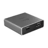 j5create JDSH812 8K HDMI™ 2.1 2-fach Splitter, HDMI, 2x HDMI, 7680 x 4320 Pixel, Grau, Aluminium, 8K Ultra HD