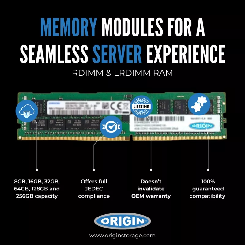 Origin Storage 16 GB DDR4 3200 MHz RDIMM 2Rx8 ECC 1,2 V