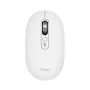 Kabellose Office-Maus TRUST Seron schlank Multi – beidhändig, RF + Bluetooth, optisch 3200 DPI, 7 Tasten, Weiß