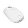 Kabellose Office-Maus TRUST Seron schlank Multi – beidhändig, RF + Bluetooth, optisch 3200 DPI, 7 Tasten, Weiß