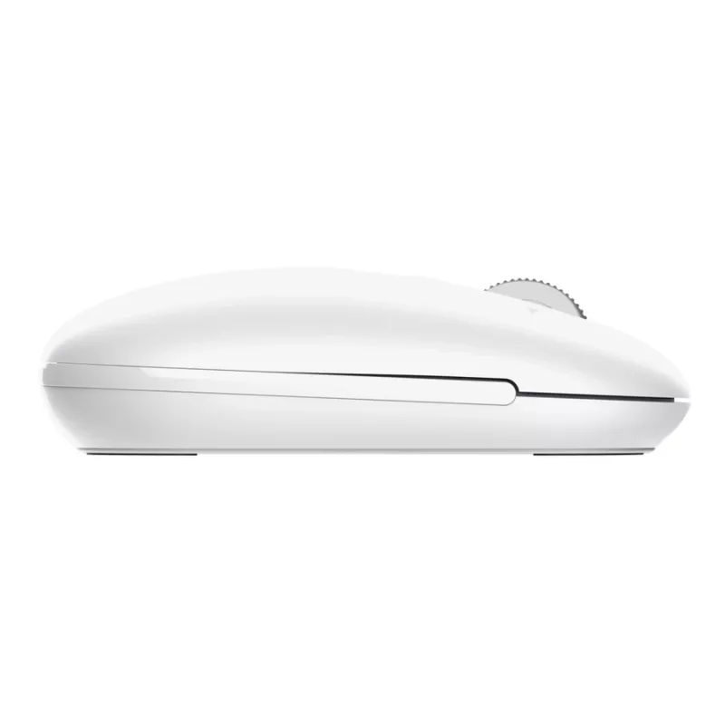 Kabellose Office-Maus TRUST Seron schlank Multi – beidhändig, RF + Bluetooth, optisch 3200 DPI, 7 Tasten, Weiß