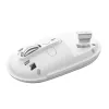 Kabellose Office-Maus TRUST Seron schlank Multi – beidhändig, RF + Bluetooth, optisch 3200 DPI, 7 Tasten, Weiß