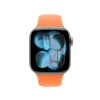 Band für Apple Smartwatch 42 mm – Clementine Sportarmband (M/L), Orange, Handgelenk 150–200 mm