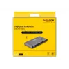 KVM Switch DeLOCK DisplayPort 8K 30 Hz mit USB 5 Gbit/s